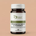 Vitamine D3 2000 IE + K2 van Nature Avenue - pot met 60 softgels