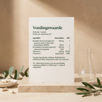 Ingrediënten en voedingswaarden van Devil's Claw & Boswellia