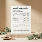 Ingrediënten en voedingswaarden van IJzer Complex