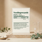 Ingrediënten en voedingswaarden van Multi-Vitamines 50+