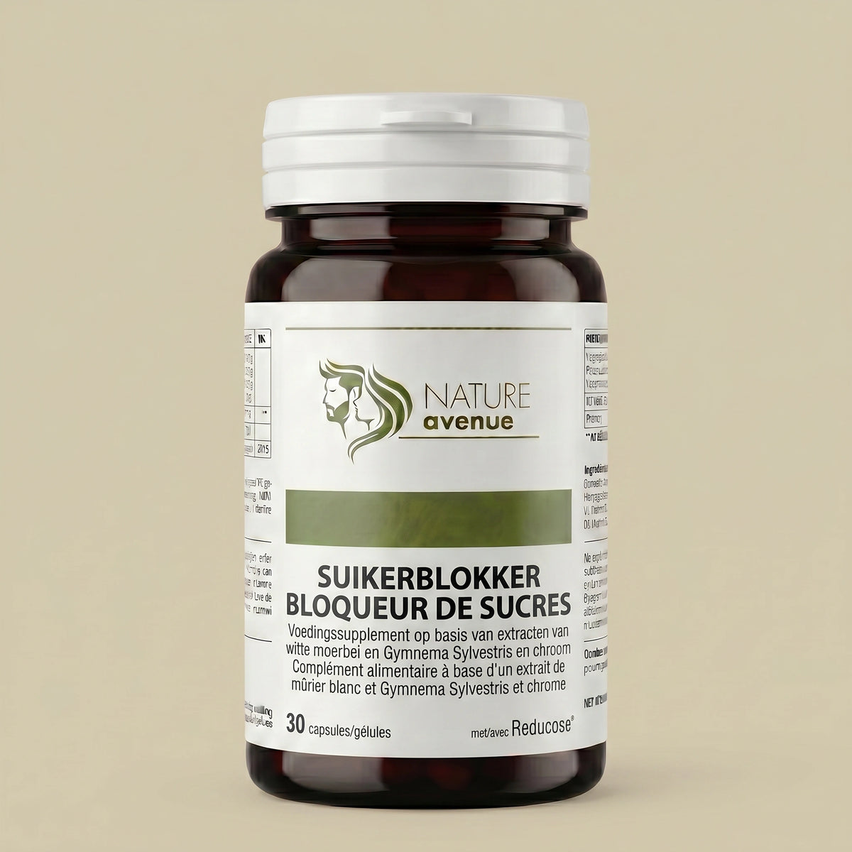 Suikerblokker van Nature Avenue - pot met 30 capsules