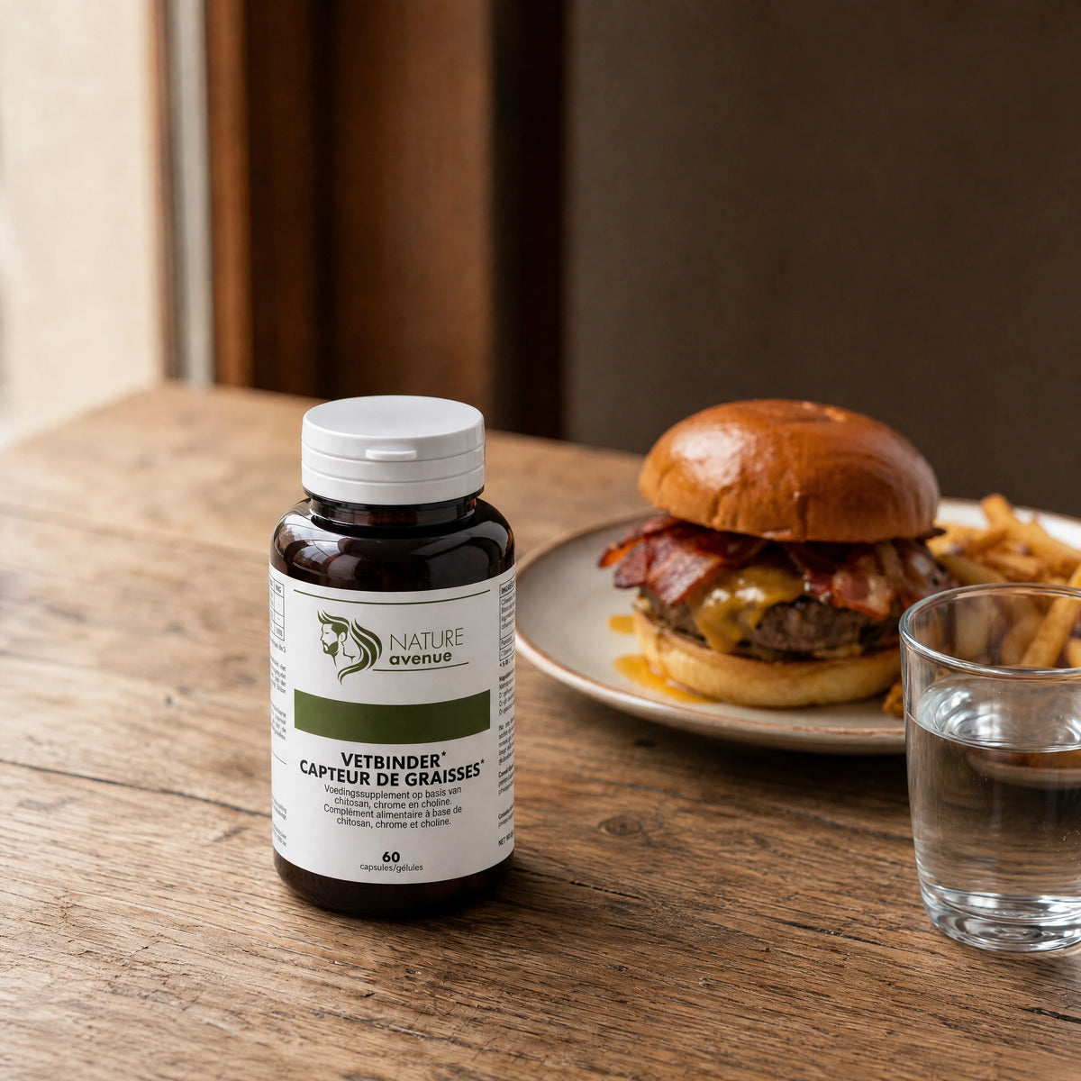 Vetbinder & Eetlustremmer capsules van Nature Avenue