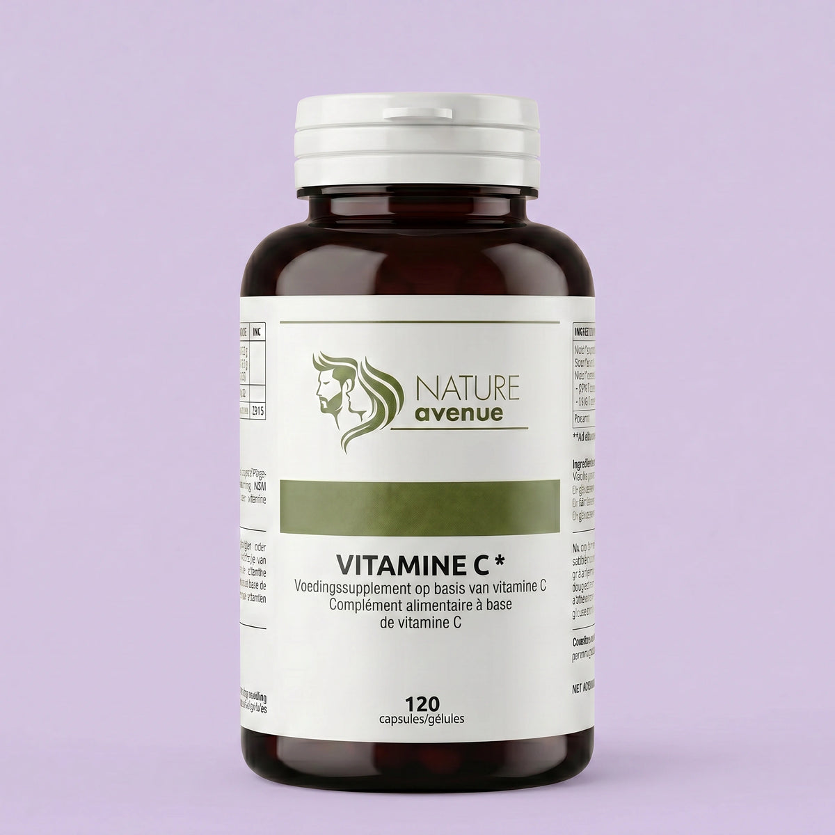 Vitamine C 1000 mg van Nature Avenue - pot met 120 capsules