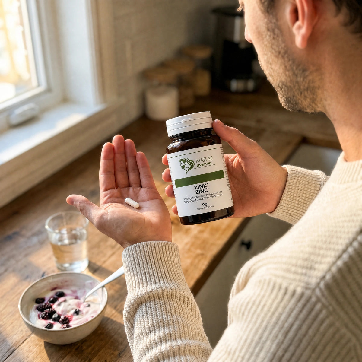 Zink capsules van Nature Avenue